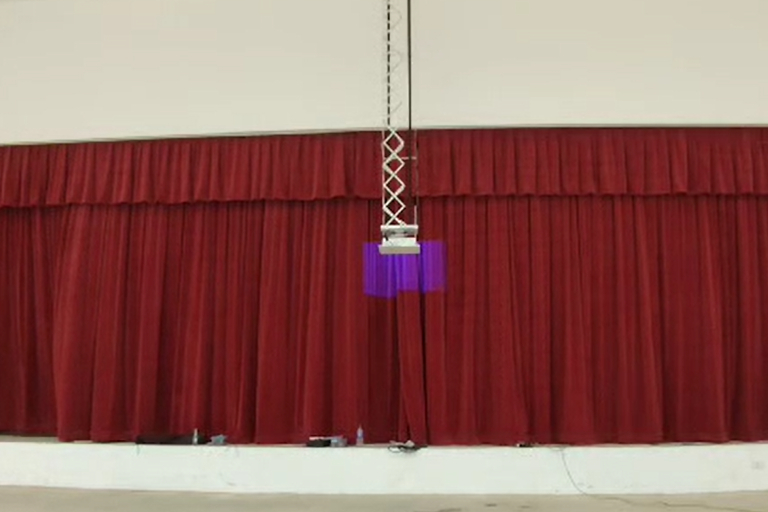 SMK Saribas Stage Curtain